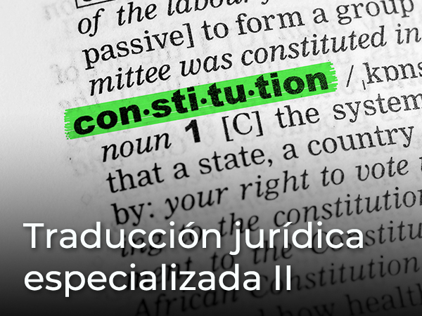 Traducción especializada II